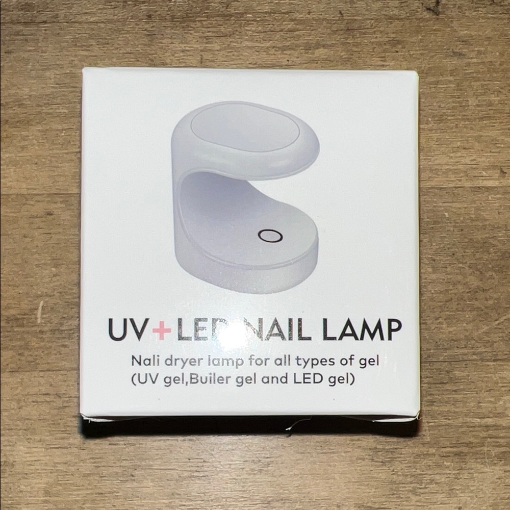NEW IN BOX Mini Uv+LED nail lamp!